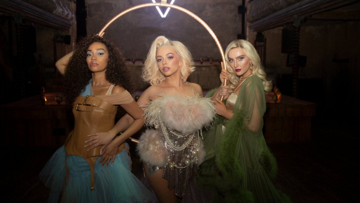 Little Mix são estrelas do circo em clipe de 'Heartbreak Antheam', de Galantis e David Guetta